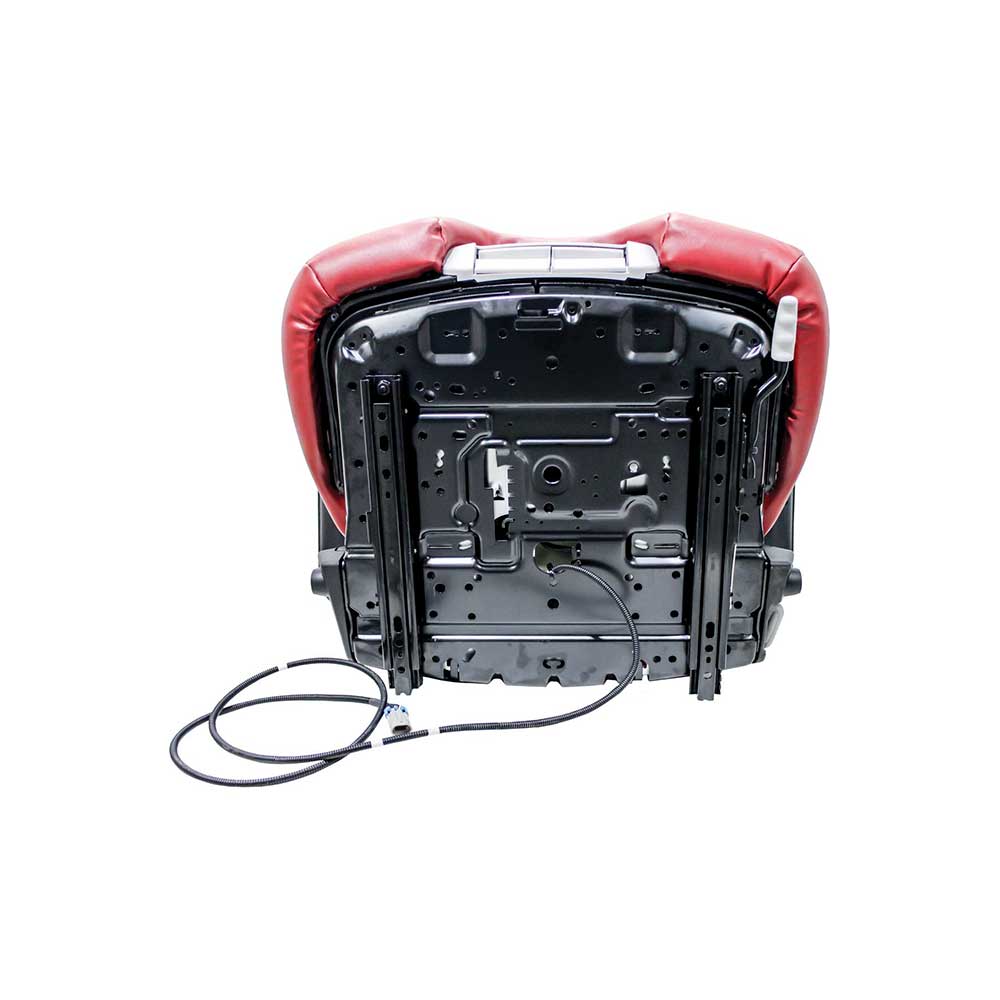 Grammer | 741 | Seat Top | Integrated Swivel | OPS Ready | Red Leatherette Vinyl | 8855