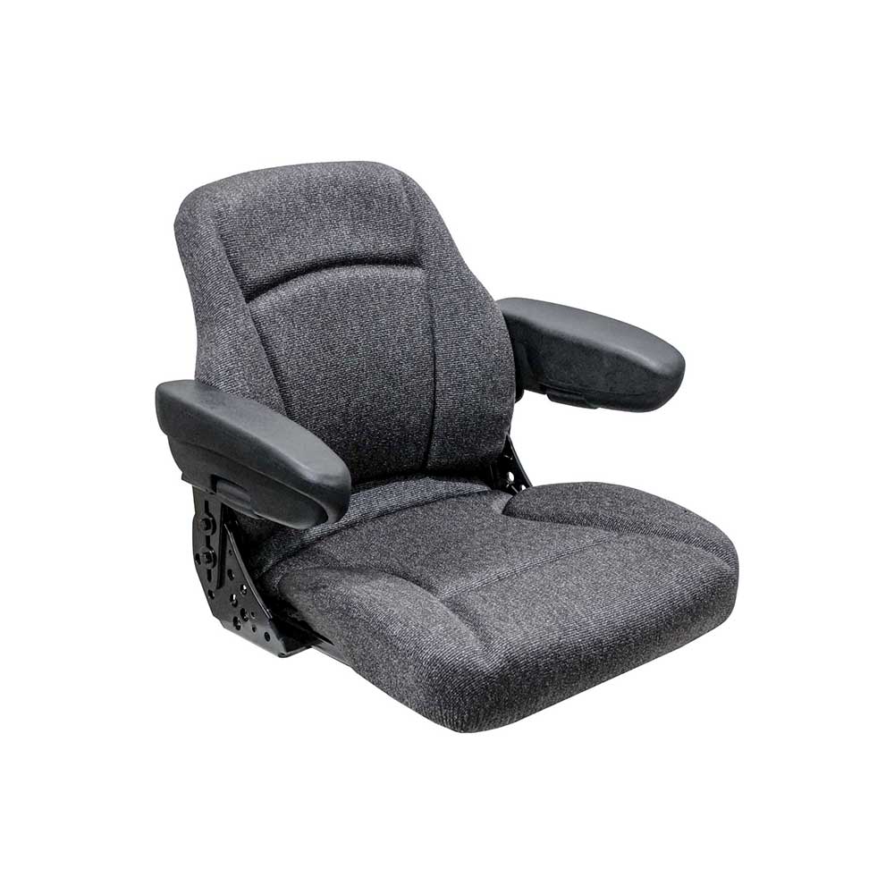 Uni Pro 1001 Seat Top Assembly | Charcoal Gray Fabric