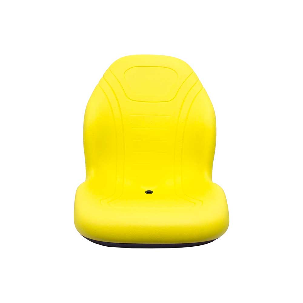 Milsco | XB200 | Bucket Seat | High-Back | Hinge Bracket | Yellow Vinyl | 6801