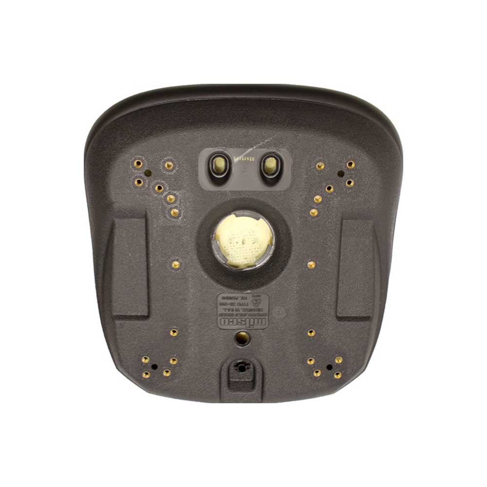 Milsco | XB200 | Bucket Seat | High-Back | Black Vinyl | 7304
