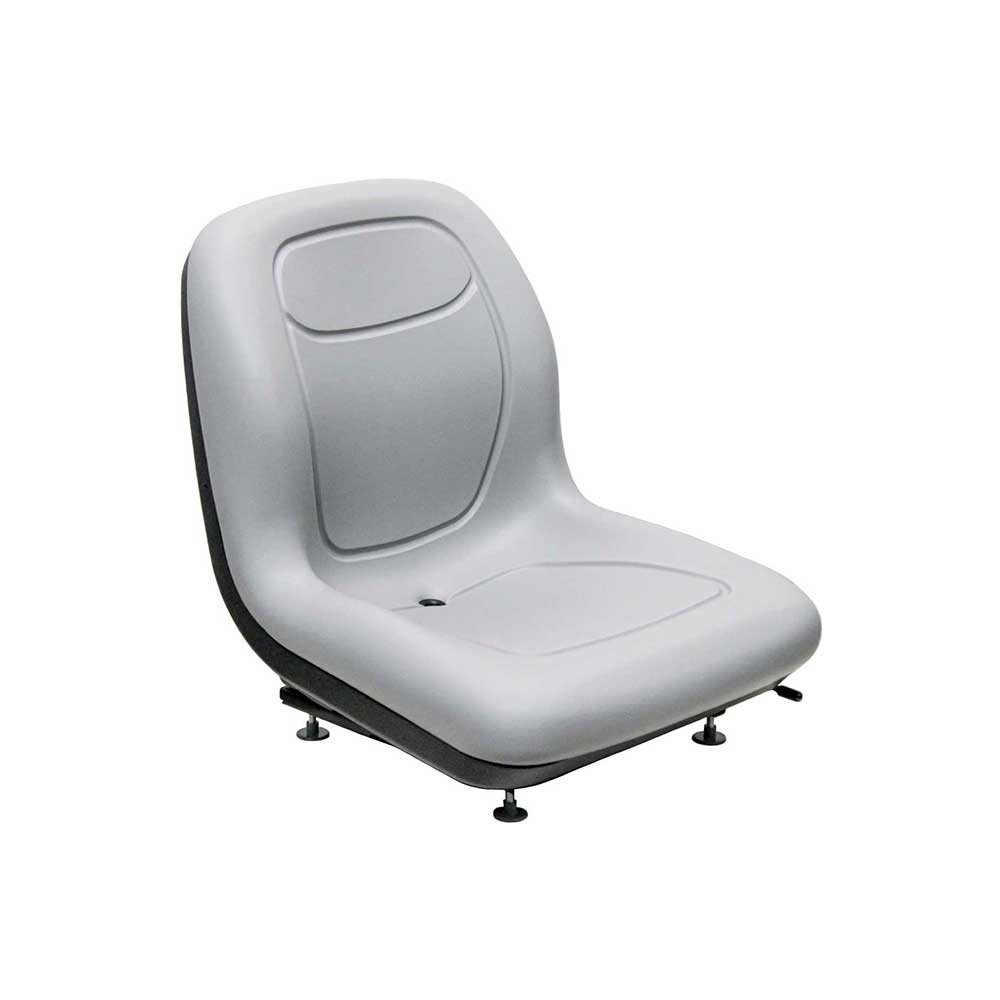 Milsco | XB180 | Bucket Seat | Mid-Back | OPS Ready | Gray Vinyl | 8642
