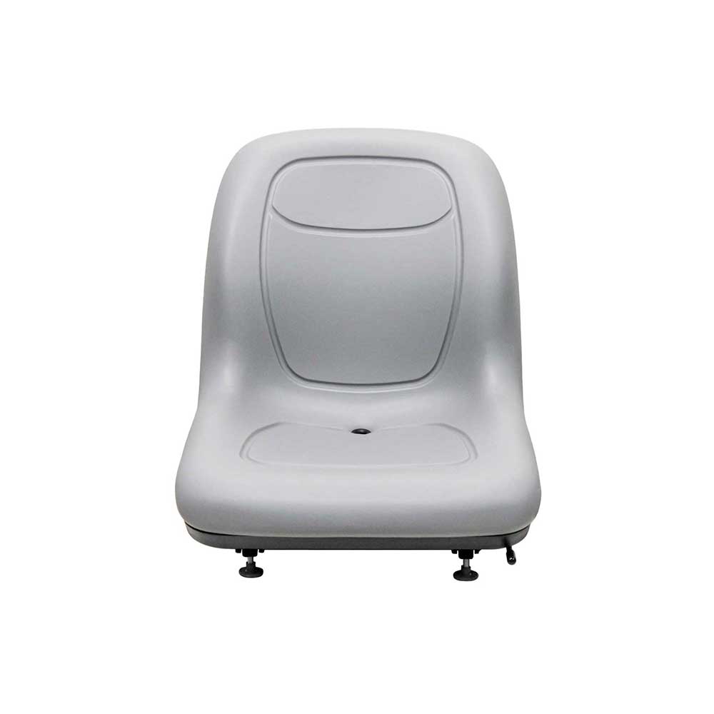 Milsco | XB180 | Bucket Seat | Mid-Back | OPS Ready | Gray Vinyl | 8642