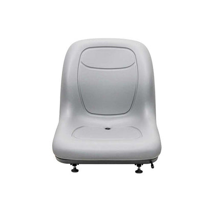 Milsco | XB180 | Bucket Seat | Mid-Back | OPS Ready | Gray Vinyl | 8642