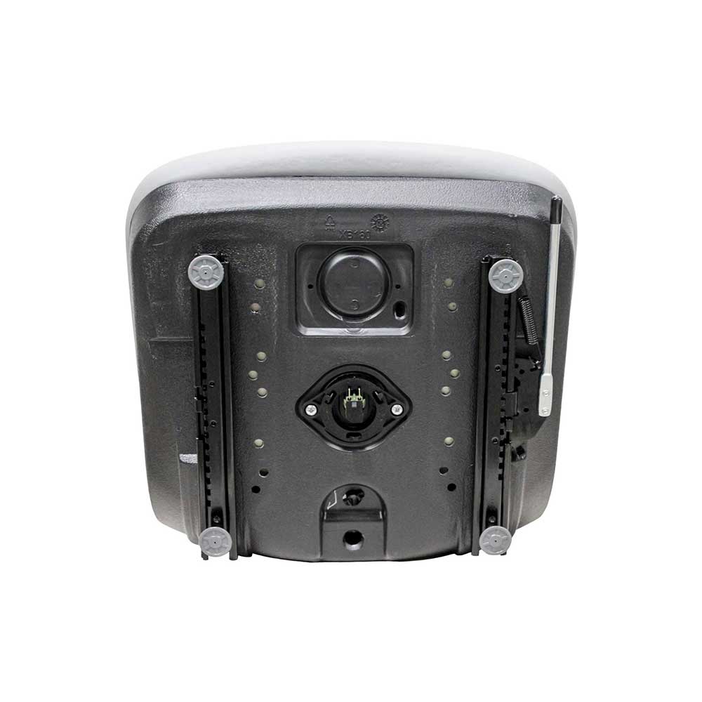 Milsco | XB180 | Bucket Seat | Mid-Back | OPS Ready | Gray Vinyl | 8642