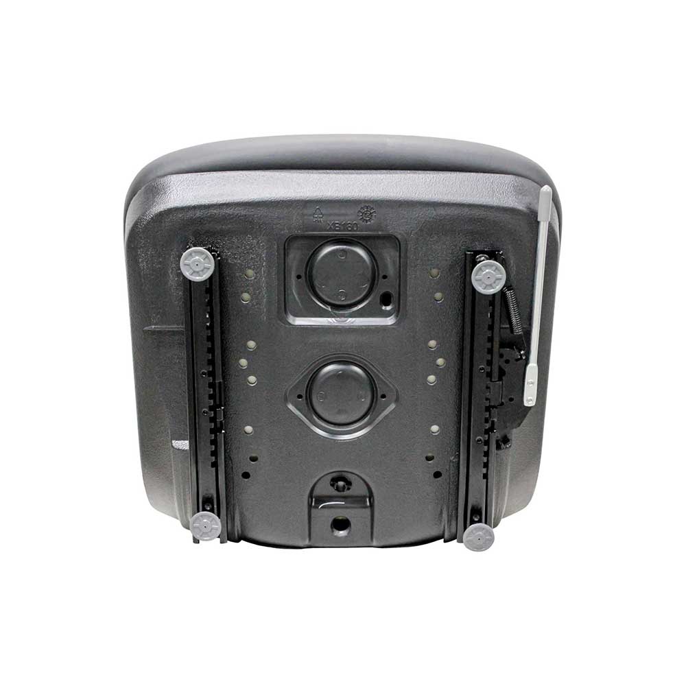 Milsco | XB180 | Bucket Seat | Mid-Back | OPS Ready | Black Vinyl | 8643
