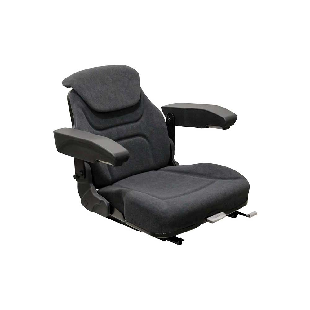 Pilot | P120 | Seat Top Kit | Case IH 71 Magnum With Original Air-Oil | Gray Fabric | 6558