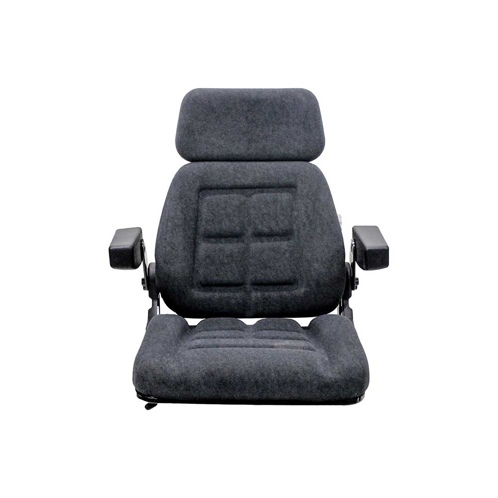 Uni Pro Case IH 5100-5200/71-89 600 Seat Top Assembly Kit | Original Swivel | Gray Fabric