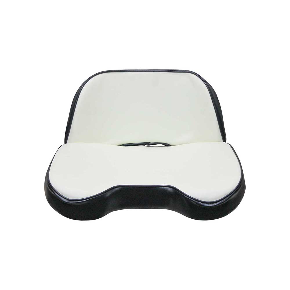 Uni Pro Allis Chalmers D17 Seat Top Assembly | Black & White Vinyl
