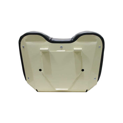 Uni Pro Allis Chalmers D17 Seat Top Assembly | Original Pattern | Pleated Black & White Vinyl