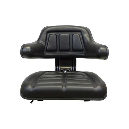 Pilot | Seat Top | Wrap Around Backrest | Slide Rails | Black Vinyl | 7613