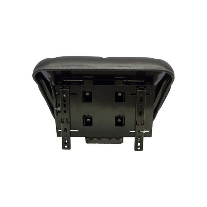 Pilot | Seat Top | Wrap Around Backrest | Slide Rails | Black Vinyl | 7613