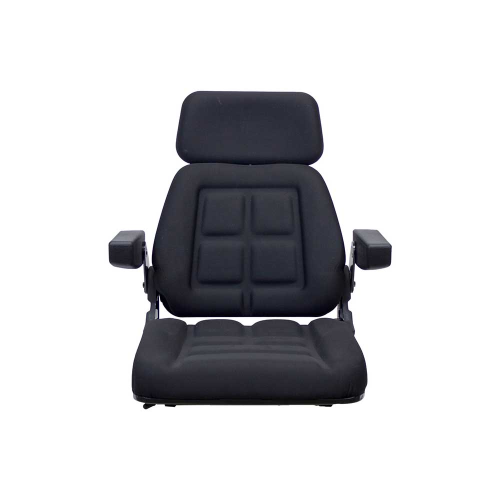 Pilot | Seat Top | Armrests | Slide Rails | Black Fabric | 7615