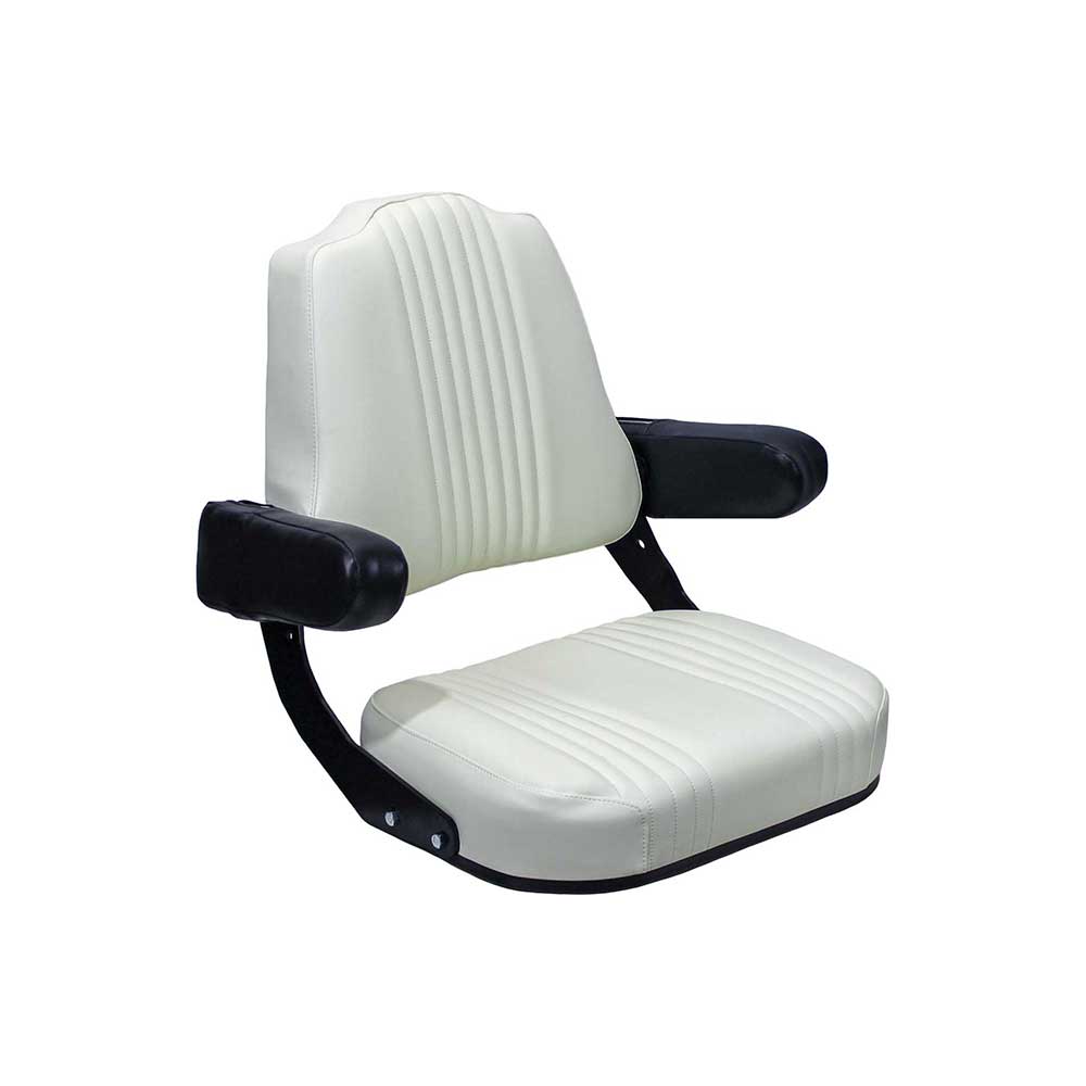 Uni Pro International Harvester 56/66 Original Seat Assembly | Pleated Cream Vinyl