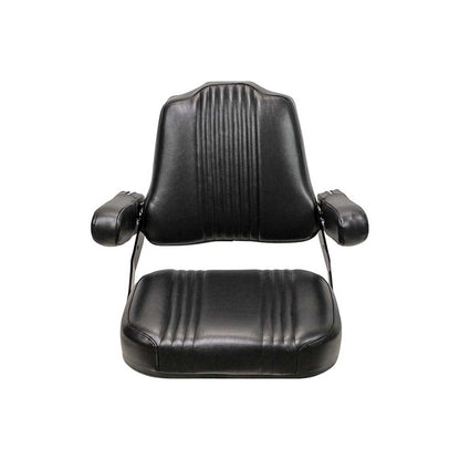 Uni Pro International Harvester 56/66 Original Seat Assembly | Pleated Black Vinyl
