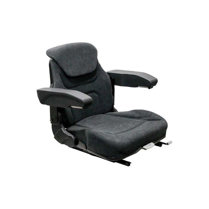 Pilot | Seat Top | Armrests | Slide Rails | Black Fabric | 7779