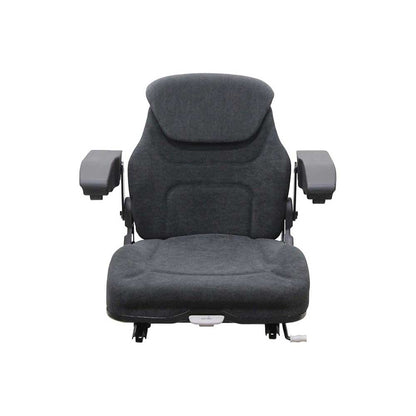 Pilot | Seat Top | Armrests | Slide Rails | Black Fabric | 7779
