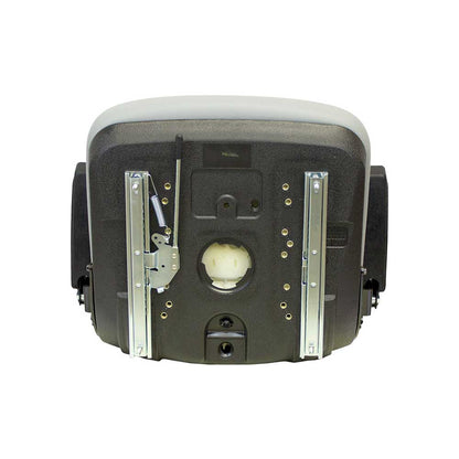 Milsco | XB180 | Bucket Seat | Mid-Back | Armrests | Gray Vinyl | 6778