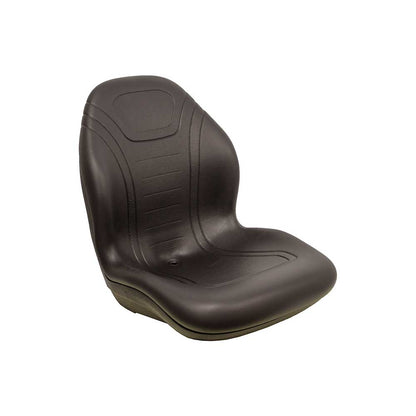 Milsco | XB200 | Bucket Seat Kit | Kubota BX Series | High-Back | Black Vinyl | 6831