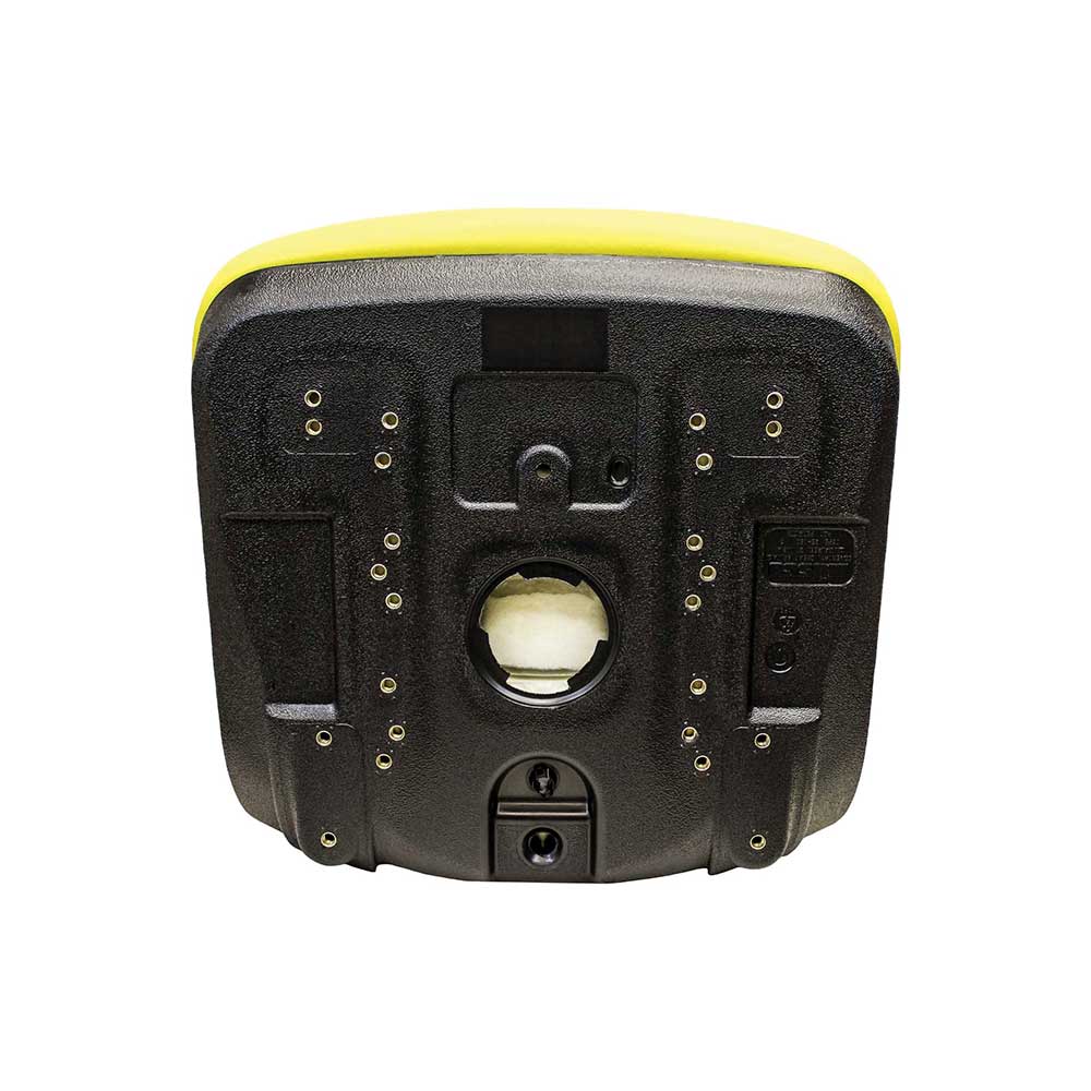 Milsco | XB180 | Bucket Seat Kit | John Deere 850 Compact Series | Mid-Back | Yellow Vinyl | 6885