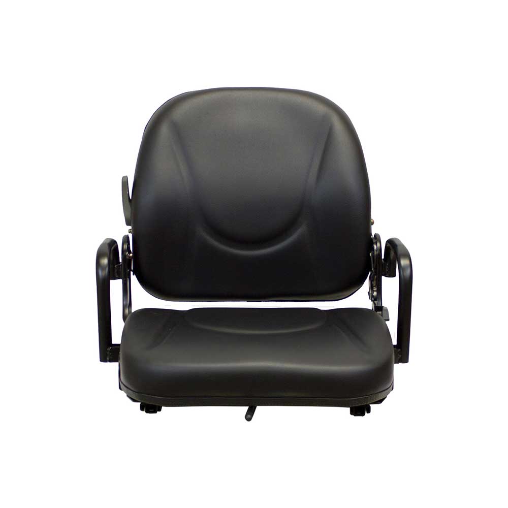 Uni Pro 1708 Seat Top Assembly | With Hip Restraints | Black Vinyl