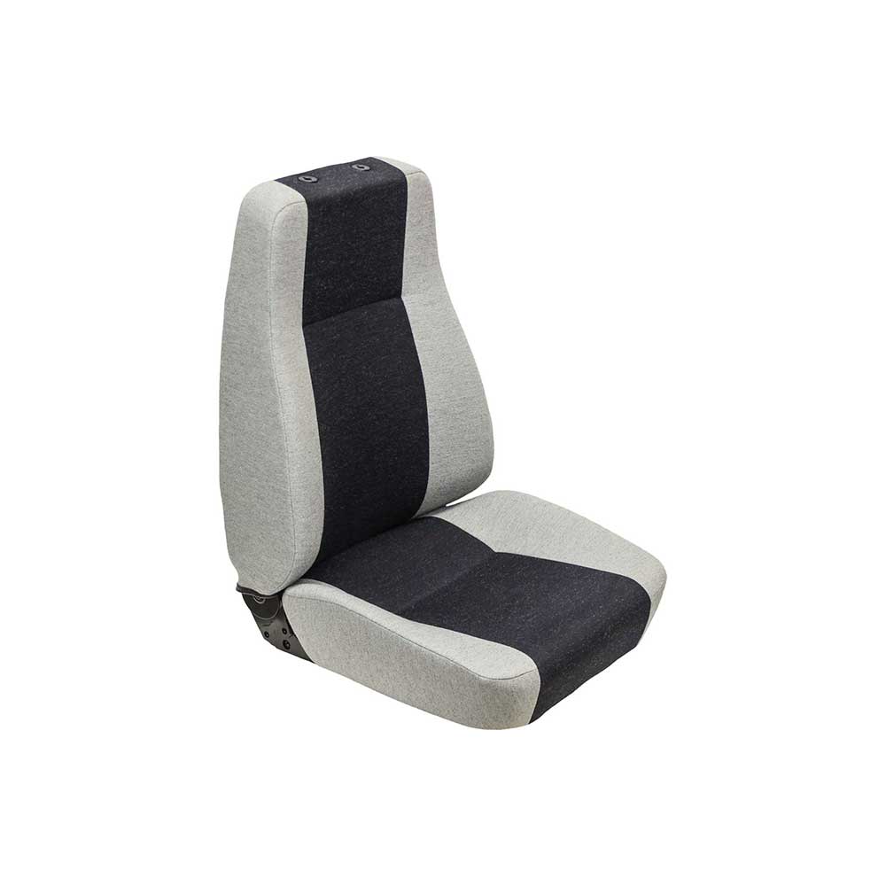 KAB | T4 | Seat Top | Black/Gray Fabric | 8373