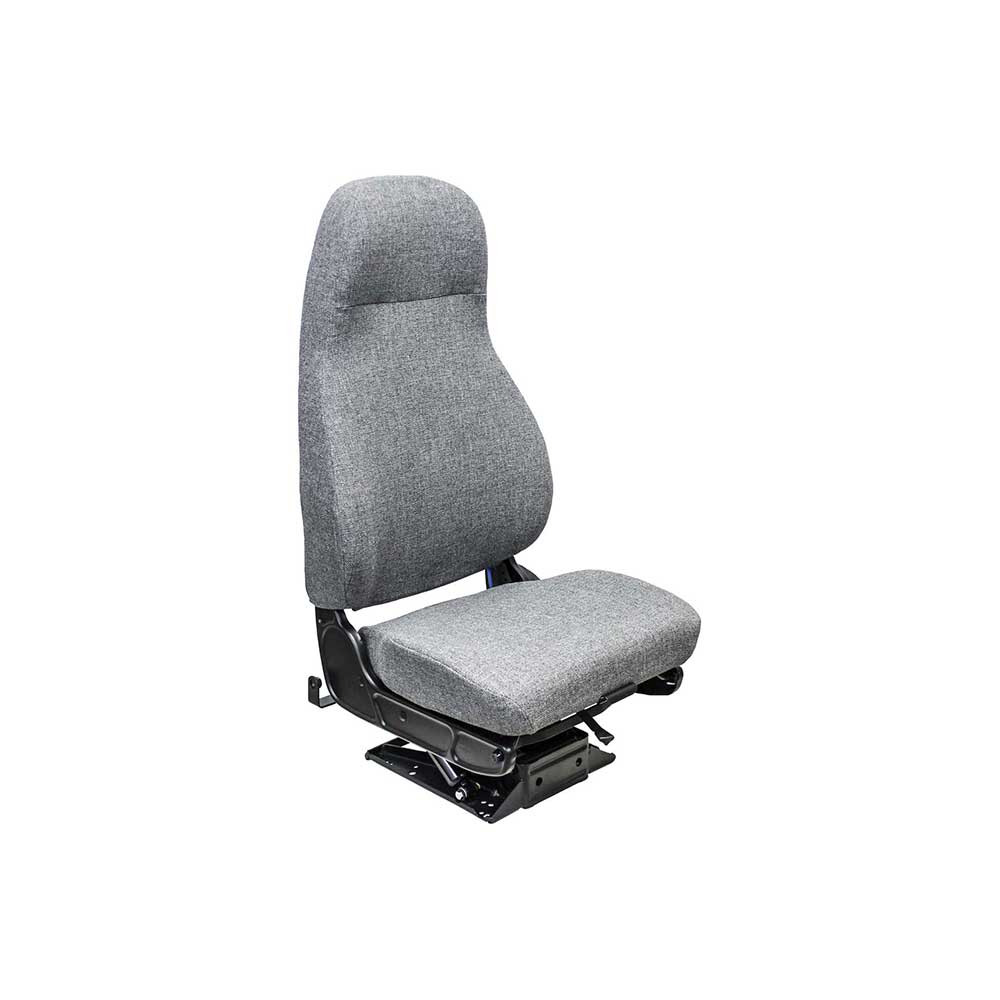 National Seating | Ensign Lo Truck Seat | High Back | Gray Mordura Fabric | 71123.031