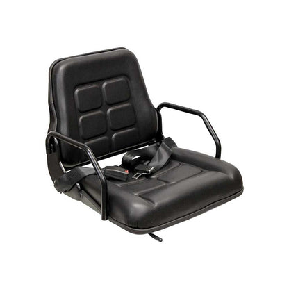 Uni Pro 144 Seat Top Assembly | With Hip Restraints | Black Vinyl