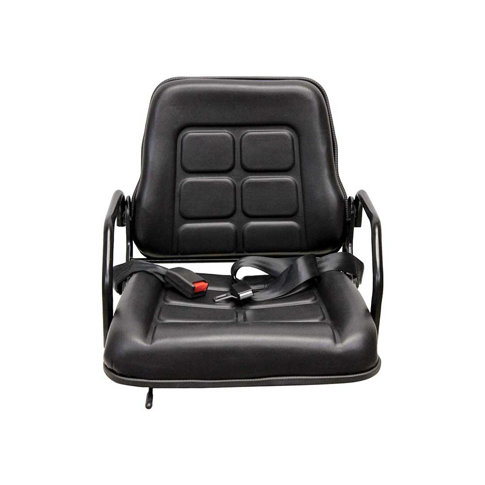 Uni Pro 144 Seat Top Assembly | With Hip Restraints | Black Vinyl