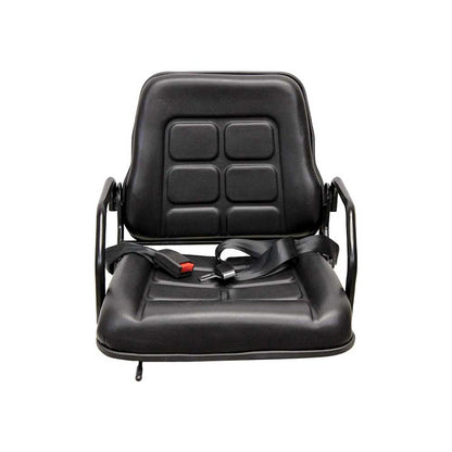 Uni Pro 144 Seat Top Assembly | With Hip Restraints | Black Vinyl
