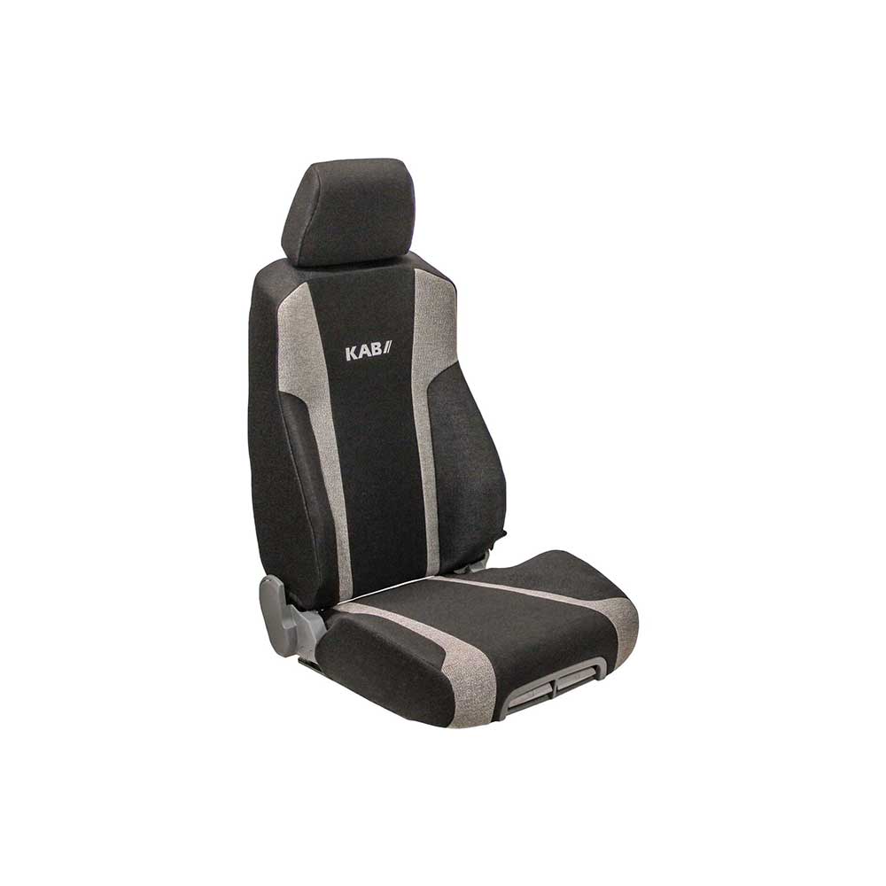 KAB | K4 | Seat Top | Black/Gray Fabric | 237548-03