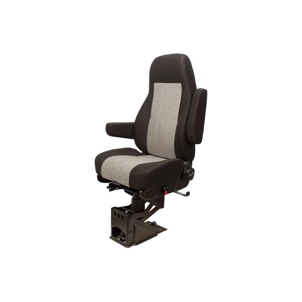National Seating | 95 Seat & Air Suspension | High Back | Gray Mordura Fabric | 51079.36G