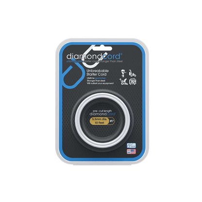 Diamondcord Pre-Cut Lengths | 5.5mm x 10-Ft. | Case of 10