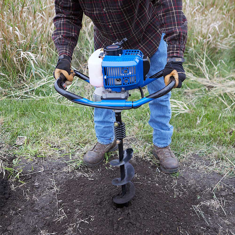 Powerhorse 1-Person Earth Auger W/ 8-In. Bit | 52CC | Two-Stroke