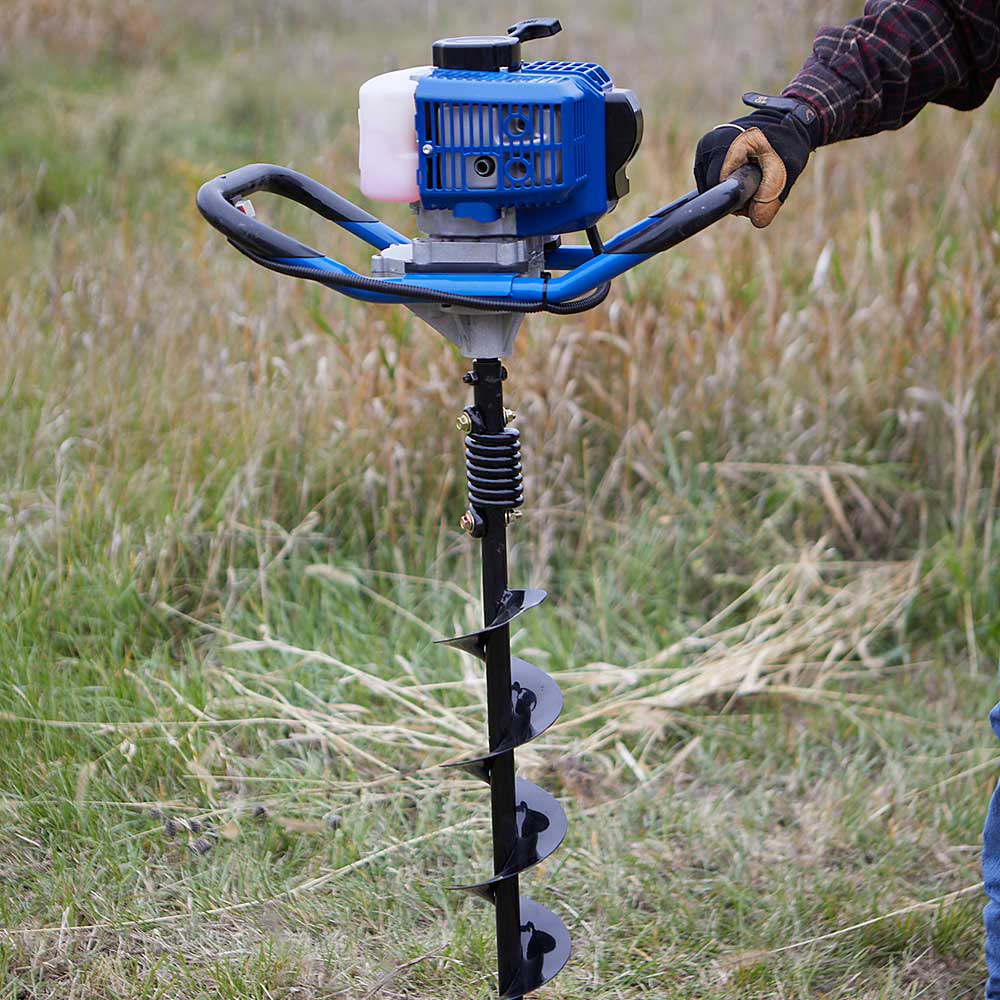 Powerhorse 1-Person Earth Auger W/ 8-In. Bit | 52CC | Two-Stroke