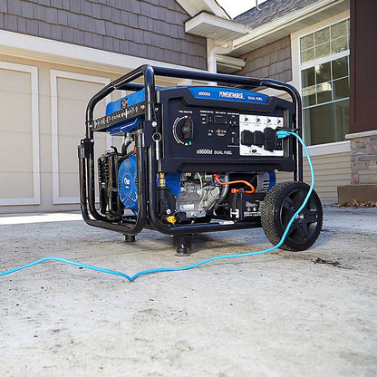 Powerhorse Generator | 9500 Surge Watt | Dual Fuel | Electric Start