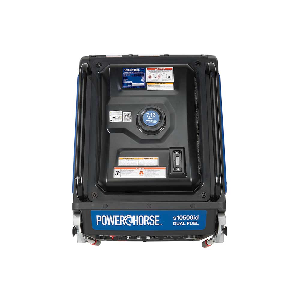 Powerhorse Generator Inverter | 10,500 Surge Watt | Dual Fuel | Electric Start