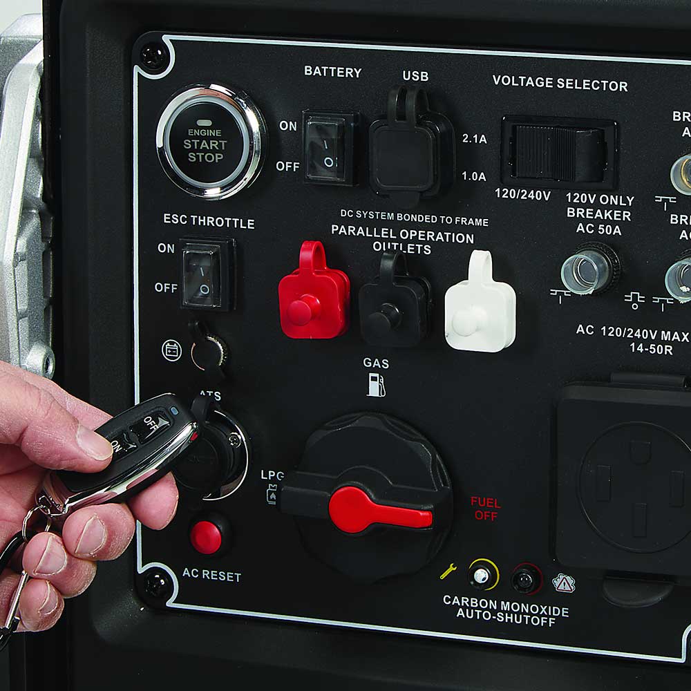 Powerhorse Generator Inverter | 10,500 Surge Watt | Dual Fuel | Electric Start