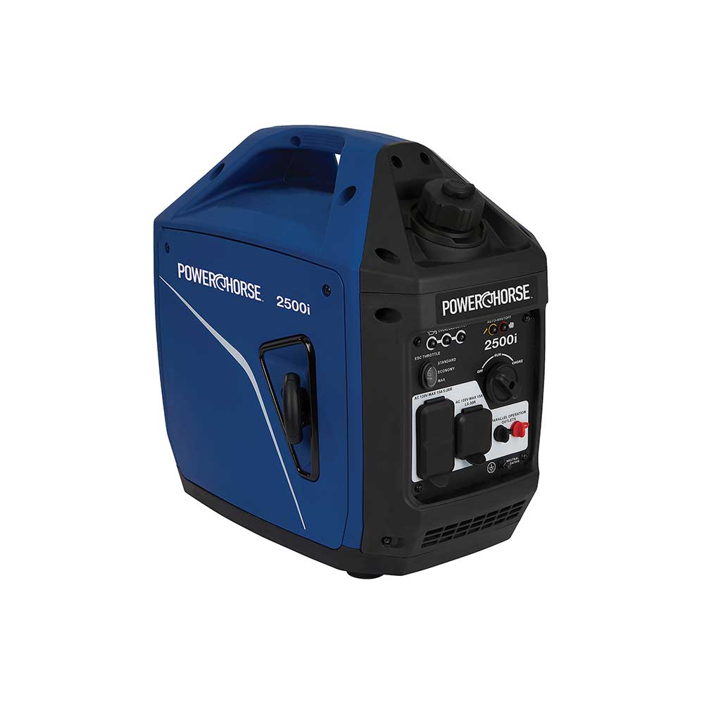 Powerhorse Generator Inverter | 2500 Surge Watt | Recoil Start
