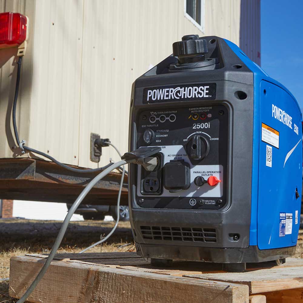 Powerhorse Generator Inverter | 2500 Surge Watt | Recoil Start