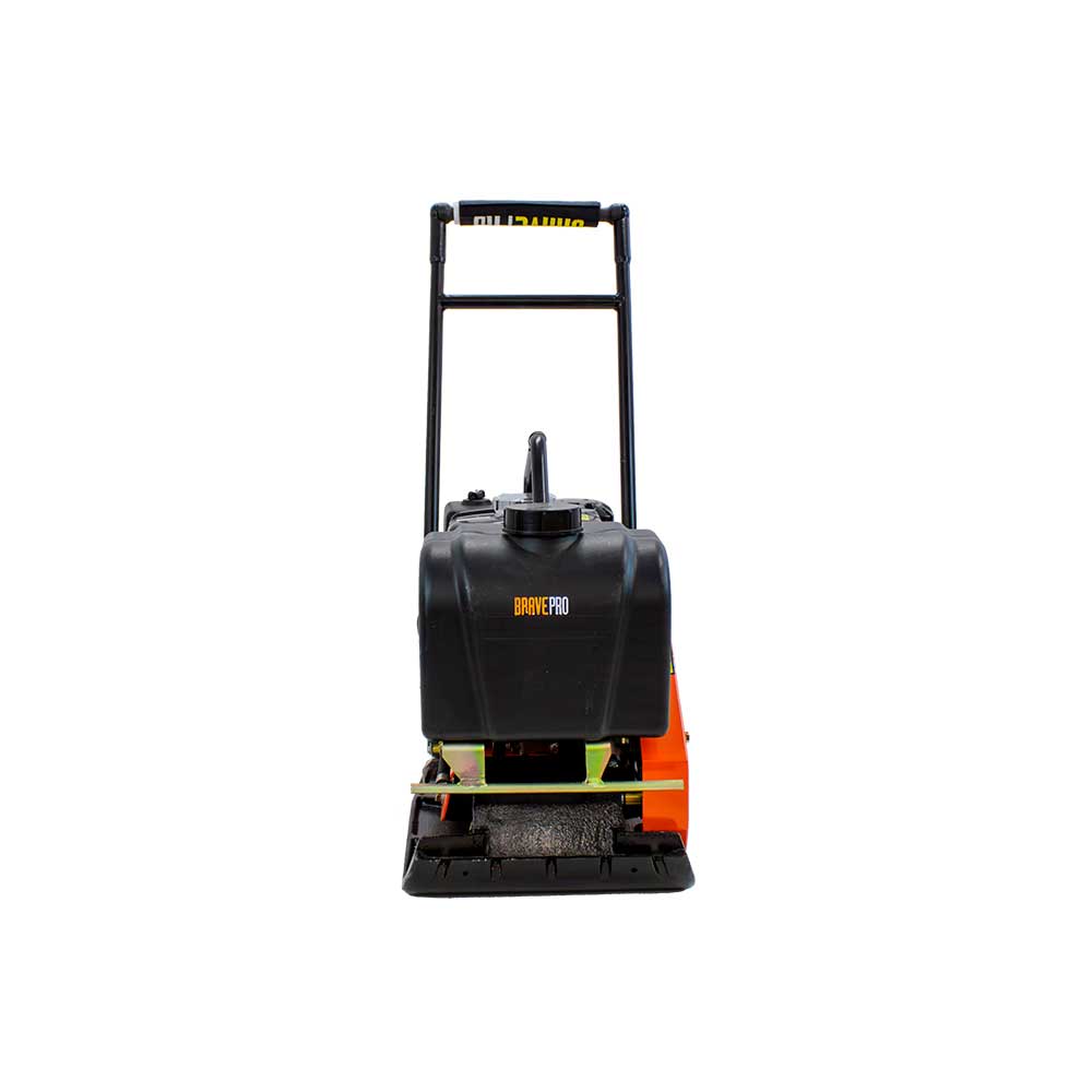 BravePro Forward Plate Compactor | 14 In. | Rubber Mat, Tank, and Wheel Kit | Honda GX160