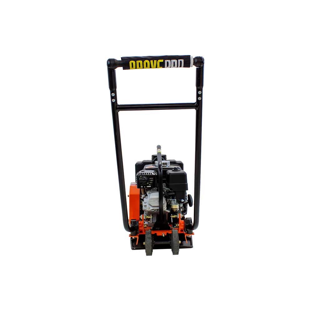 BravePro Forward Plate Compactor | 14 In. | Rubber Mat, Tank, and Wheel Kit | Honda GX160