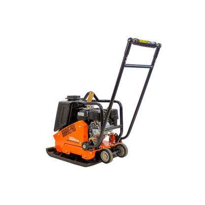BravePro Forward Plate Compactor | 20 In. | Rubber Mat, Tank, and Wheel Kit | Honda GX160