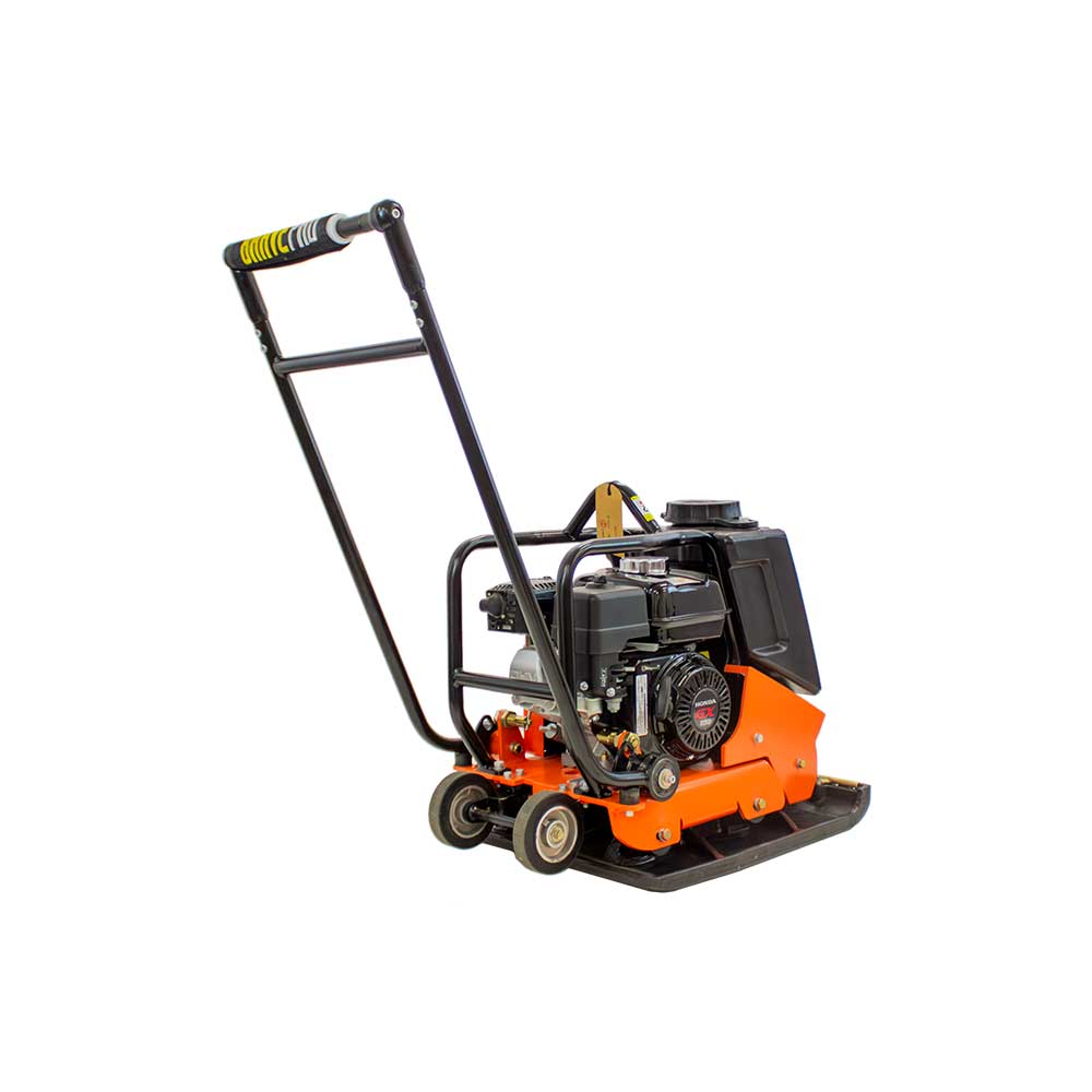 BravePro Forward Plate Compactor | 20 In. | Rubber Mat, Tank, and Wheel Kit | Honda GX160