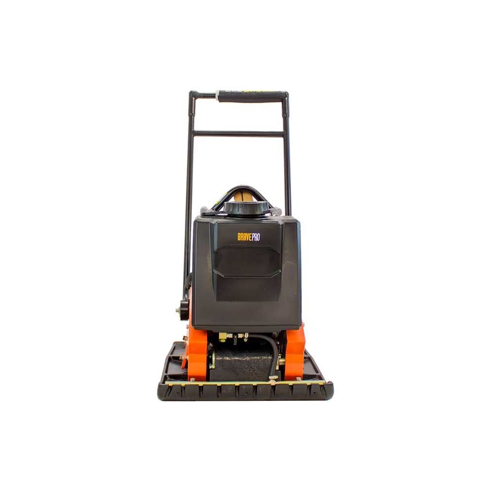 BravePro Forward Plate Compactor | 20 In. | Rubber Mat, Tank, and Wheel Kit | Honda GX160
