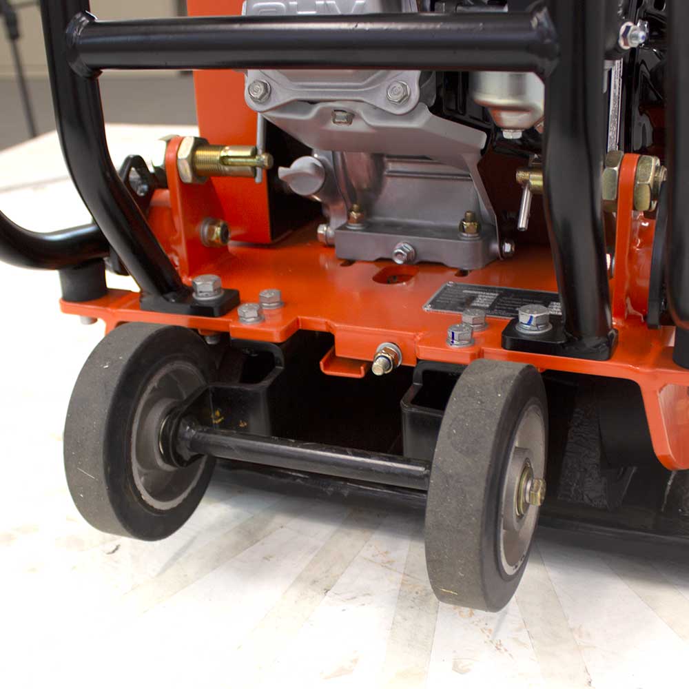 BravePro Forward Plate Compactor | 20 In. | Rubber Mat, Tank, and Wheel Kit | Honda GX160