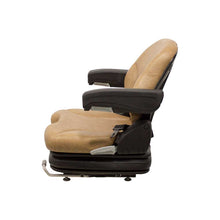 Uni Pro Grasshopper 600-700 Series 136 Mechanical Susp. Seat Kit | With Armrests | Brown Vinyl