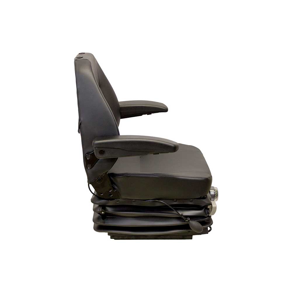Uni Pro Caterpillar/Deere Construction Equipment 502 Mechanical Susp. Seat Kit | Black Vinyl