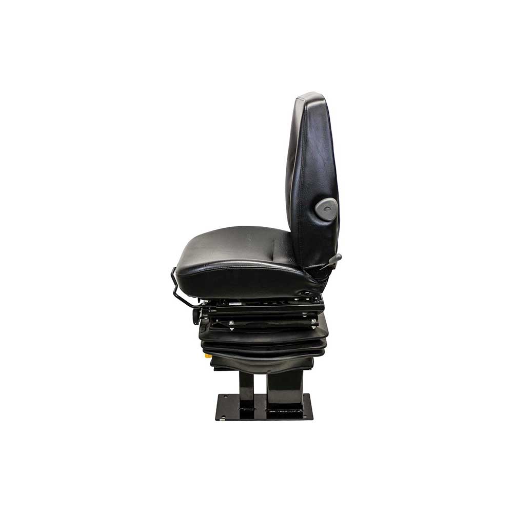 KAB | 111 | Seat & Mechanical Suspension Kit | Caterpillar 416-450 Backhoe | Black Vinyl | 6871