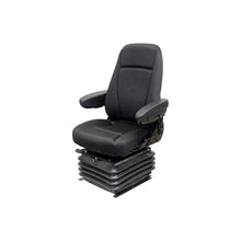 Uni Pro Deere K Series Wheel Loader 1200 Air Suspension Seat Kit | Charcoal Gray Fabric