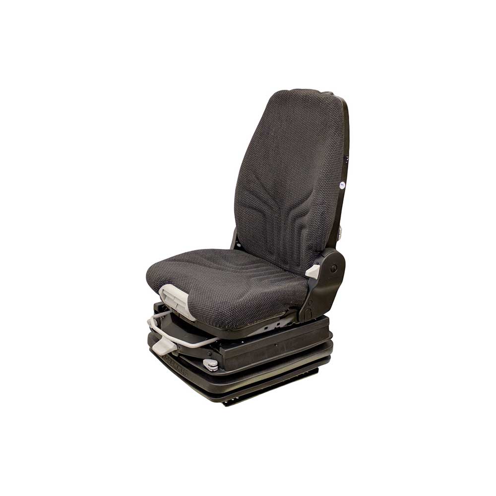 Uni Pro Case F Series Wheel Loader 1251 Air Suspension Seat Kit | Black/Gray Fabric